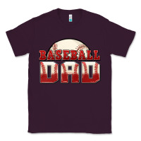 Plum baseball dad Classic Tee - Zillion Design Studio