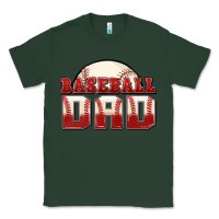 Sports Green baseball dad Classic Tee - Zillion Design Studio