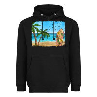 Black beach background Heavyweight Hoodie - HRA Design Shop