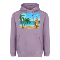 Lavender beach background Heavyweight Hoodie - HRA Design Shop