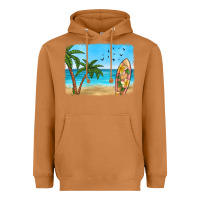 Meerkat beach background Heavyweight Hoodie - HRA Design Shop