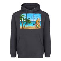 Smoke beach background Heavyweight Hoodie - HRA Design Shop