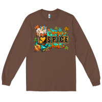 Chestnut Pumpkin spice junkie Long Sleeve Tee - RanaPortraitStore
