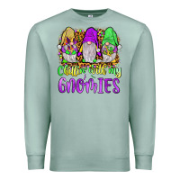 Seafoam mardi gras chillin' with my gnomies Premium Sweatshirt - JahusDesignShop