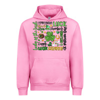 Fuchsia Pink st. patricks day Urban Hoodie - MaliasSmallBusiness