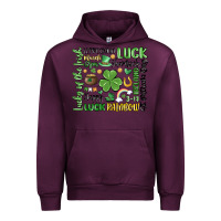 Mauve Wine st. patricks day Urban Hoodie - MaliasSmallBusiness