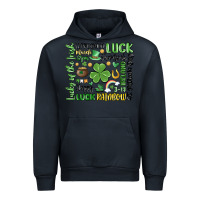 Navy st. patricks day Urban Hoodie - MaliasSmallBusiness
