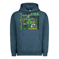 Pigment Midnight Navy st. patricks day Urban Hoodie - MaliasSmallBusiness