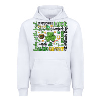 White st. patricks day Urban Hoodie - MaliasSmallBusiness