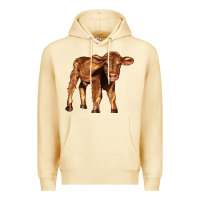 Pina Colada red angus calf Premium Hoodie - LillyAllenDesigns