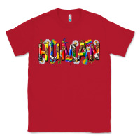 Red pride human Classic Tee - texasbilliewilder
