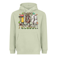 Matcha happy 100 day of school american football baseball Heavyweight Hoodie - RacoonDesign