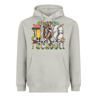 Moon Dust happy 100 day of school american football baseball Heavyweight Hoodie - RacoonDesign