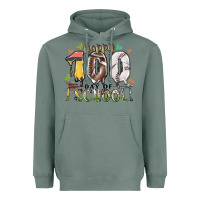 Sage happy 100 day of school american football baseball Heavyweight Hoodie - RacoonDesign