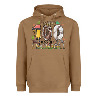 Toasted Coconut happy 100 day of school american football baseball Heavyweight Hoodie - RacoonDesign