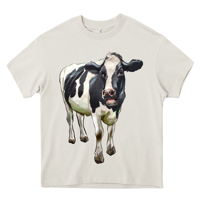 Holstein Bull Heavy Core Tee by LillyAllenDesigns | Teevron