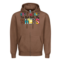Chestnut don t worry i ve had both my shots Zipper Hoodie - Zillion Design Studio