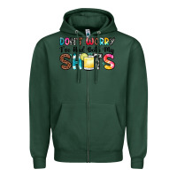 Sports Green don t worry i ve had both my shots Zipper Hoodie - Zillion Design Studio