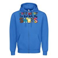 True Royal don t worry i ve had both my shots Zipper Hoodie - Zillion Design Studio