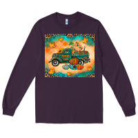 Plum Pumpkin farm Long Sleeve Tee - RanaPortraitStore