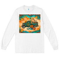 White Pumpkin farm Long Sleeve Tee - RanaPortraitStore