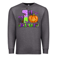 Charcoal Heather my first halloween pumpkin Premium Sweatshirt - AdoDesignShop
