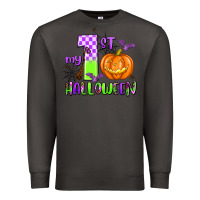 Smoke my first halloween pumpkin Premium Sweatshirt - AdoDesignShop