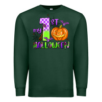 Sports Green my first halloween pumpkin Premium Sweatshirt - AdoDesignShop