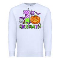 White my first halloween pumpkin Premium Sweatshirt - AdoDesignShop
