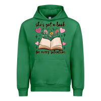 Emerald she's got a book for every situation Urban Hoodie - MaliasSmallBusiness