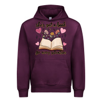Mauve Wine she's got a book for every situation Urban Hoodie - MaliasSmallBusiness