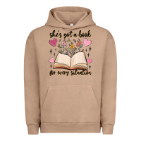 Pigment Burro she's got a book for every situation Urban Hoodie - MaliasSmallBusiness