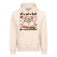 Sandshell she's got a book for every situation Urban Hoodie - MaliasSmallBusiness