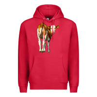 Cardinal simmental calf Premium Hoodie - LillyAllenDesigns