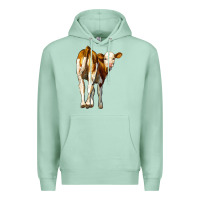 Seafoam simmental calf Premium Hoodie - LillyAllenDesigns