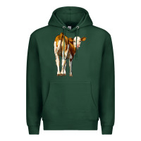 Sports Green simmental calf Premium Hoodie - LillyAllenDesigns