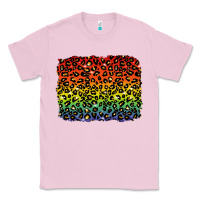 Bubblegum Pink pride leopard background lgbt Classic Tee - texasbilliewilder