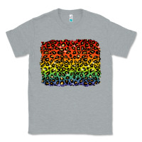 Heather Grey pride leopard background lgbt Classic Tee - texasbilliewilder