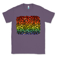 Lavender pride leopard background lgbt Classic Tee - texasbilliewilder