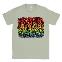 Matcha pride leopard background lgbt Classic Tee - texasbilliewilder