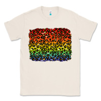 Natural pride leopard background lgbt Classic Tee - texasbilliewilder
