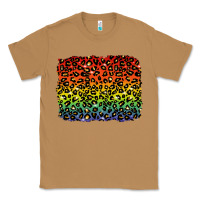 Toasted Coconut pride leopard background lgbt Classic Tee - texasbilliewilder