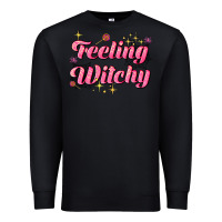 Black feeling witchy Premium Sweatshirt - AdoDesignShop