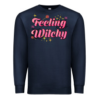 Navy feeling witchy Premium Sweatshirt - AdoDesignShop