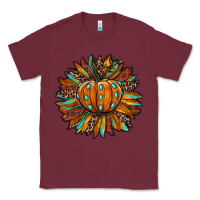 Burgundy pumpkin sunflower Classic Tee - RanaPortraitStore