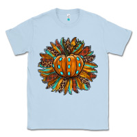 Dusty Blue pumpkin sunflower Classic Tee - RanaPortraitStore