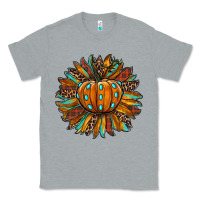 Heather Grey pumpkin sunflower Classic Tee - RanaPortraitStore