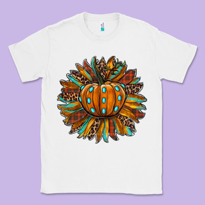 Pumpkin Sunflower Classic Tee Designed By Ranaportraitstore