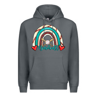 Rock Baseball Rainbow Premium Hoodie - RanaPortraitStore