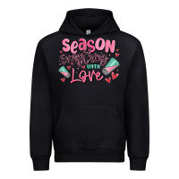 Black season everything with love Urban Hoodie - MaliasSmallBusiness